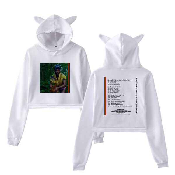 Childish Gambino Cropped Hoodie #3 - Image 3