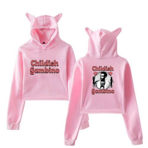 Childish Gambino Cropped Hoodie #4