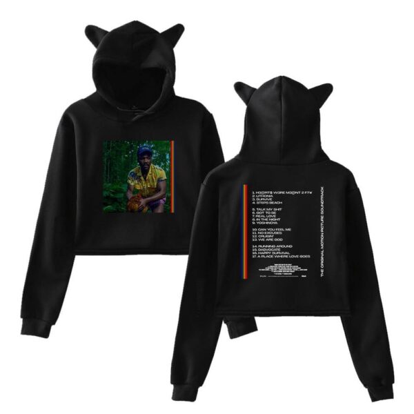 Childish Gambino Cropped Hoodie #3 - Image 2