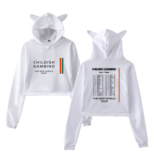 Childish Gambino Cropped Hoodie #1